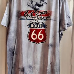 Men’s New Route 66 Tee Shirt. Size 2XL