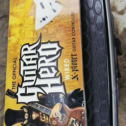 Xbox 360 Guitar Hero  