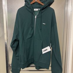 Men’s brand new obey, full zip hoodie extra large