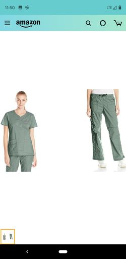 Wonder wink scrub small top and PS pants