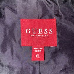 NWOT Guess Vegan Leather Jacket Coat