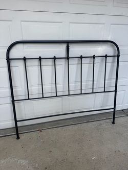 Queen Iron Headboard