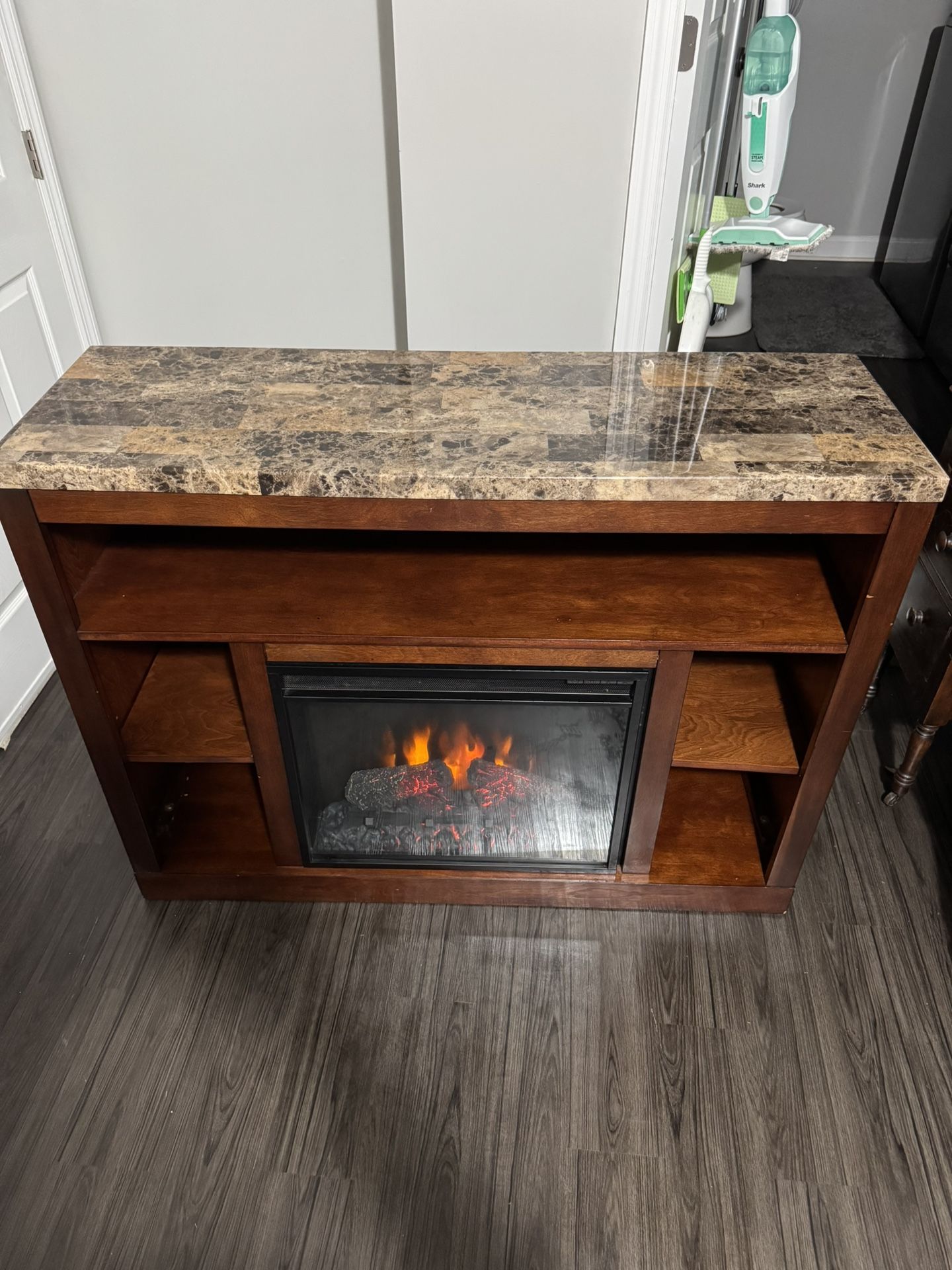 Marble Top Fireplace 