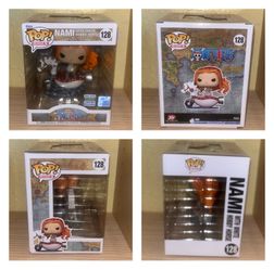 Funko Pop RIDES ONE PIECE Nami w/ White Hobby Horse Exclusive