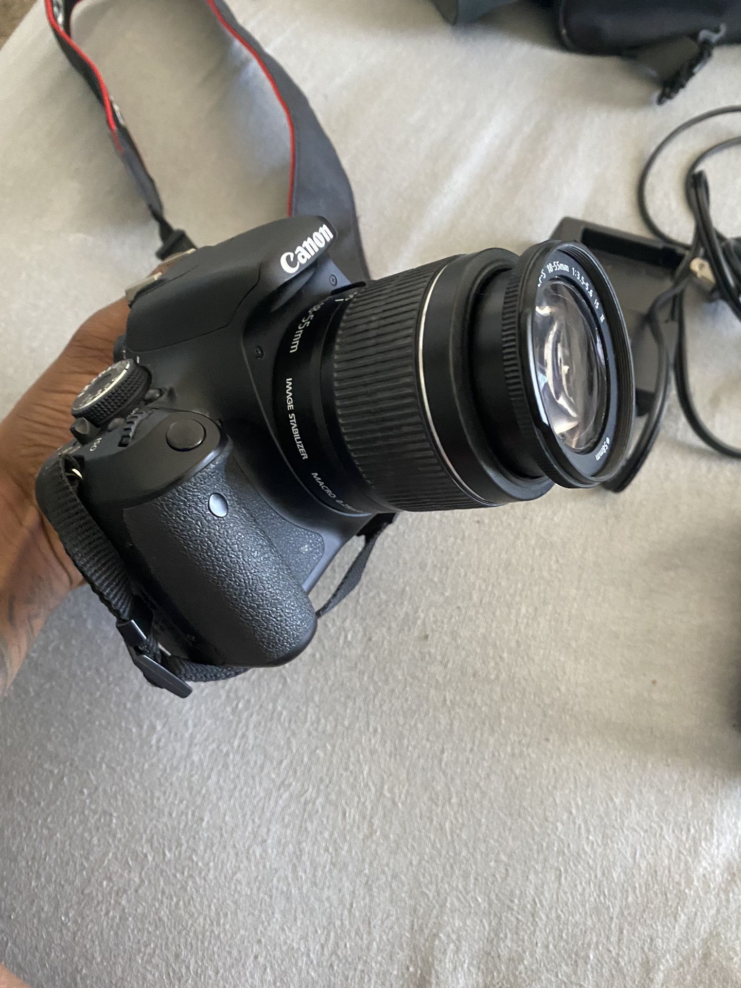 canon eos rebel t3i With Efs 18-55 Mm And Efs 55-250 Mm
