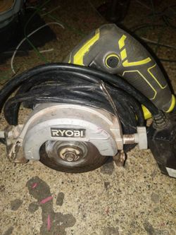 Ryobi 4 inch masonry saw
