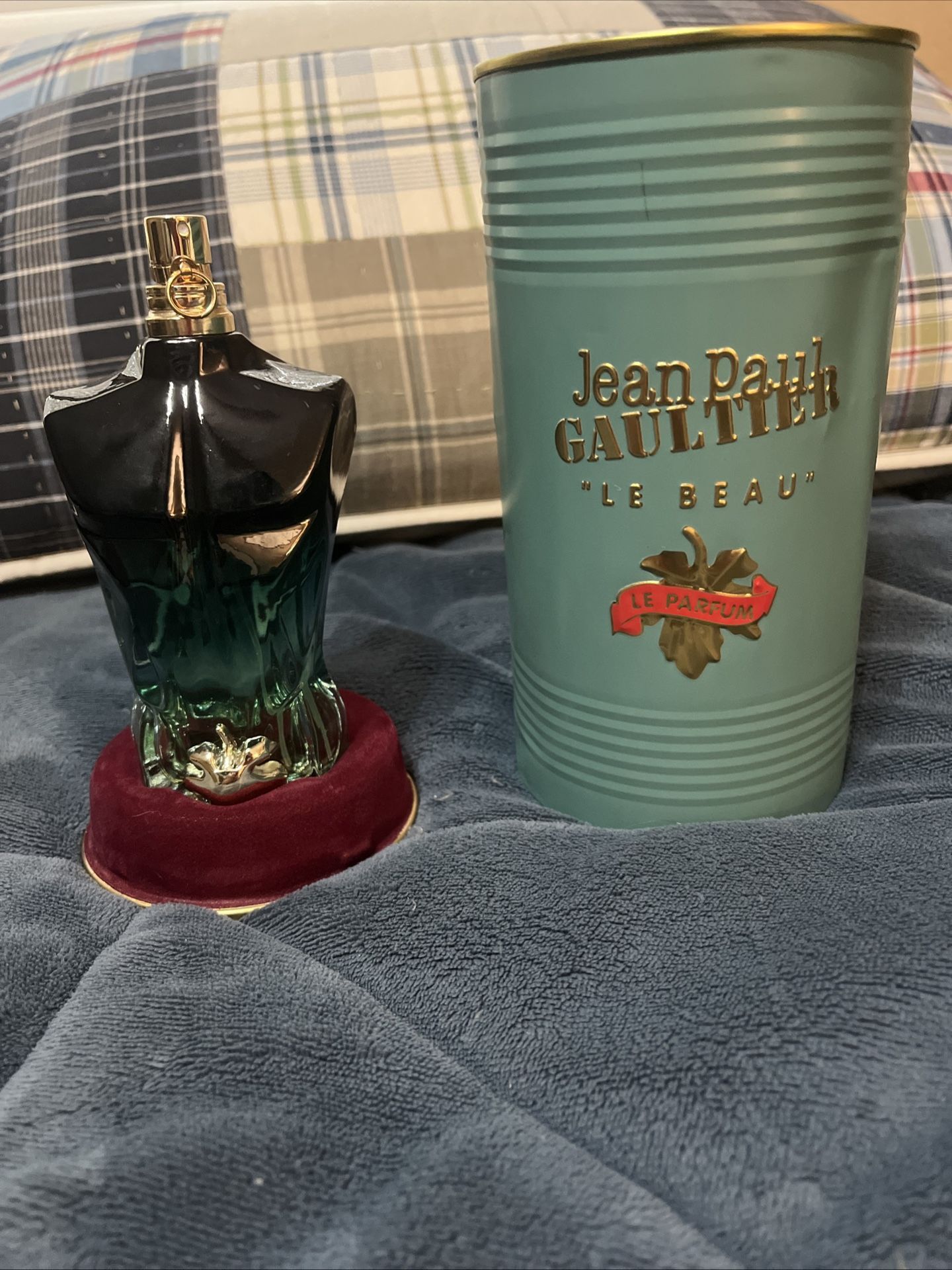 Jean Paul Gaultier Le Beau 4.2 oz. Eau de Toilette Spray slightly damaged box