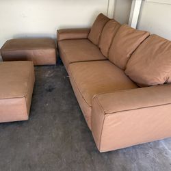 sectional sofa set, Juego de sillon seccional con ottoman