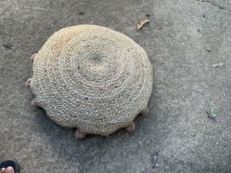 A beautiful (21” diameter ) Pierre One decorative two different side decorative pillow