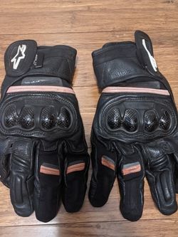 Alpinestars Men's Leather Motorcycle Drystar Gloves Size XXL $55 Pick Up Only