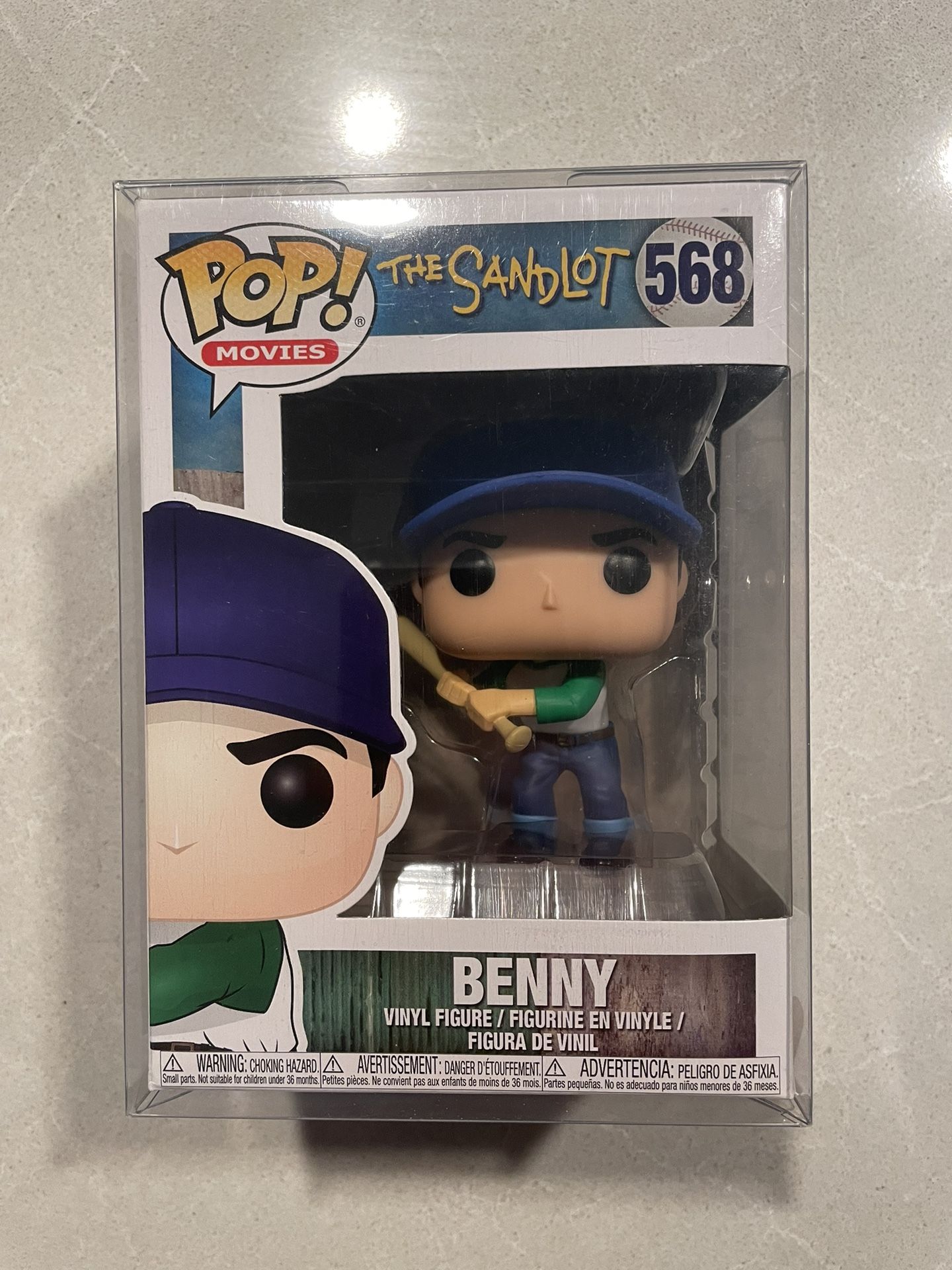 Benny Jet Rodriguez Funko Pop Set *VAULTED* Movies The Sandlot 568 with protectors Benjamin Franklin