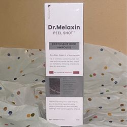Dr. Melaxin Peel Shot Exfoliant Black Rice Ampoule