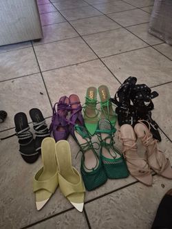 High heels and boots