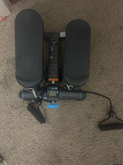Mini Stepper with Resistance Bands