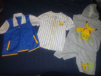 Pokemon kids clothes