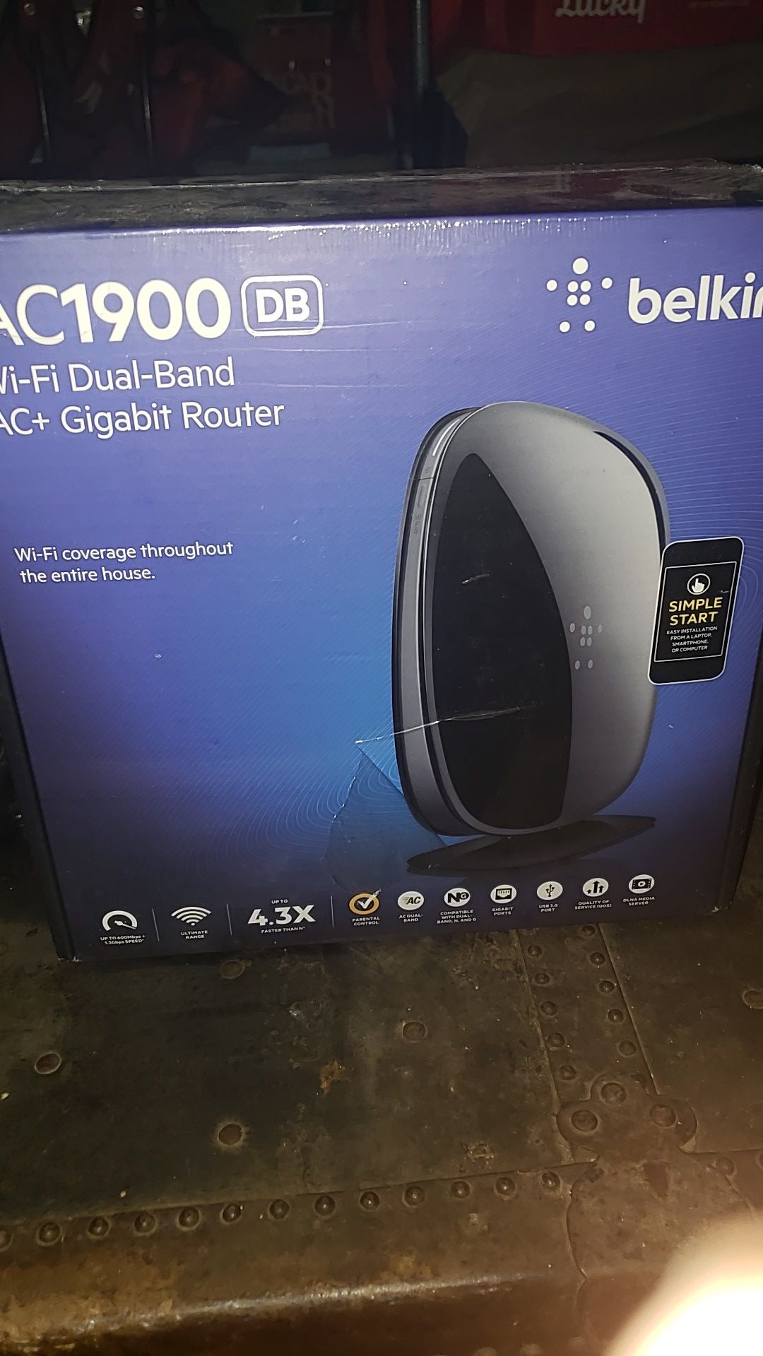 BELKIN AC1900 Wi-FI Dual Band AC+ Gigabit Router
