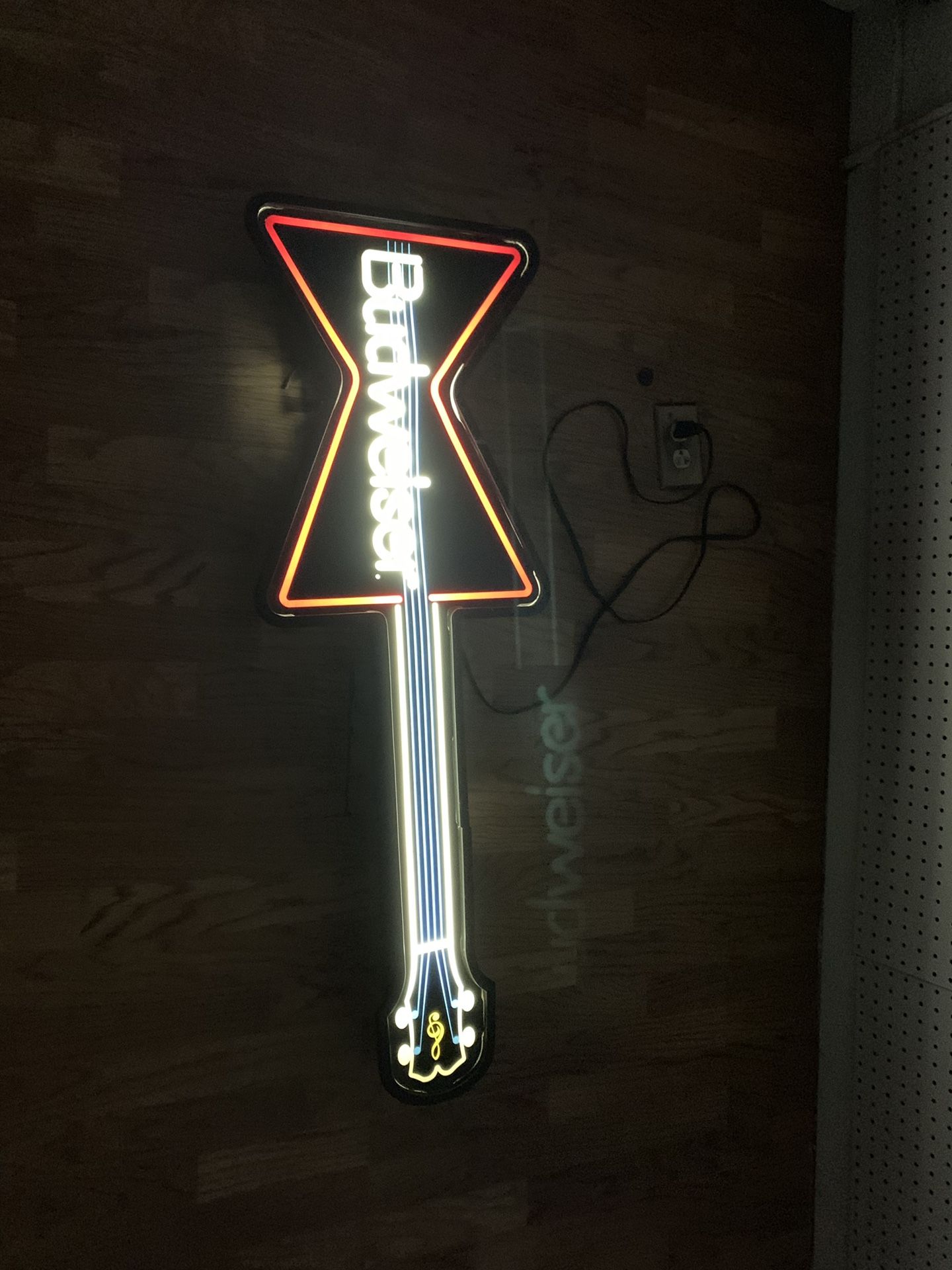 Budweiser guitar led light