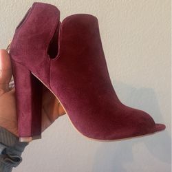 Burgundy Heels