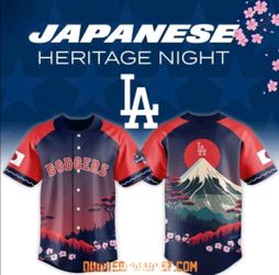 Dodgers japanese heritage night jersey