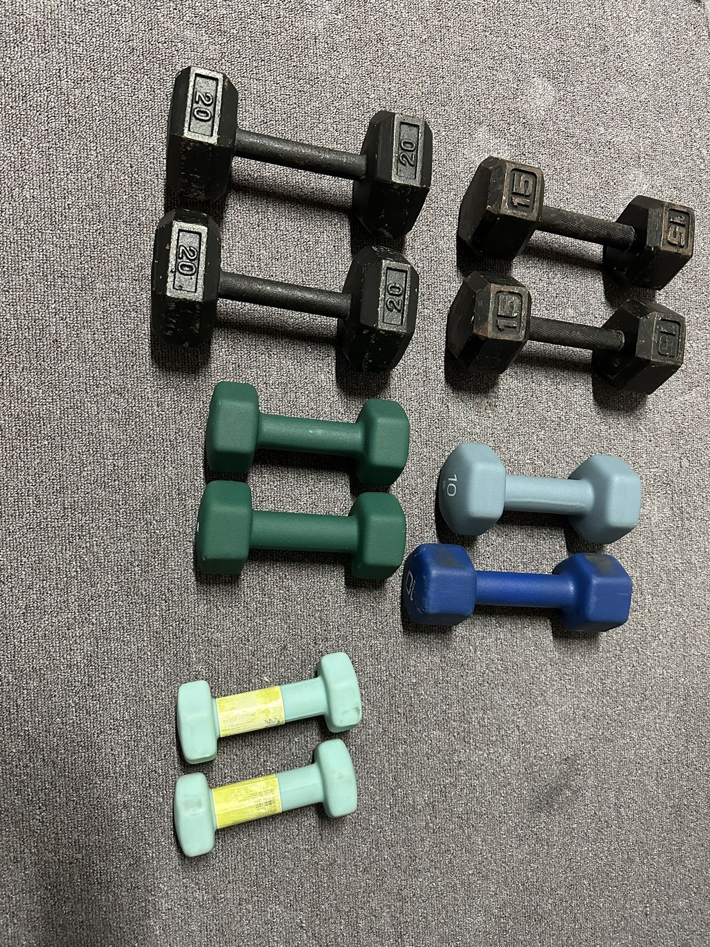 Multiple Dumbbells
