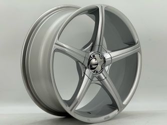 18x7.5  G wheels SLIVER  FINISH style S158 8Hole 4x100/ 4x114.3 et 45 qty 4 # 280
