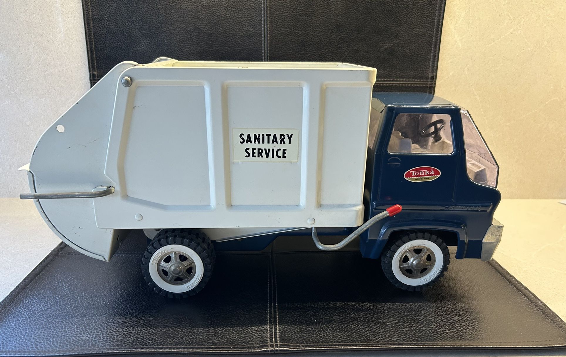 Camion Poubelle Tonka Vintage Des Années 1960 - Sanitary Service Truck