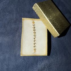 Heart Linked 14k Bracelet