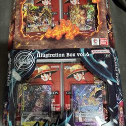 One Piece Illustration Box Vol 5 + Vol 6 Lot Set Of 2 Sealed 