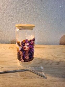 Purple fairy cup