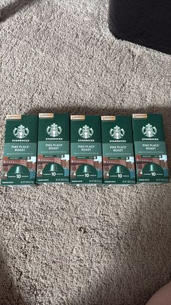 50 pack of Starbucks Nespresso pods