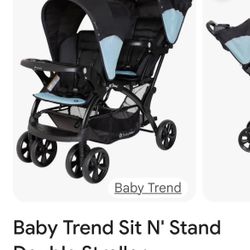 Baby Trend Double Stroller It’s A Sit’n Stand Stroller 