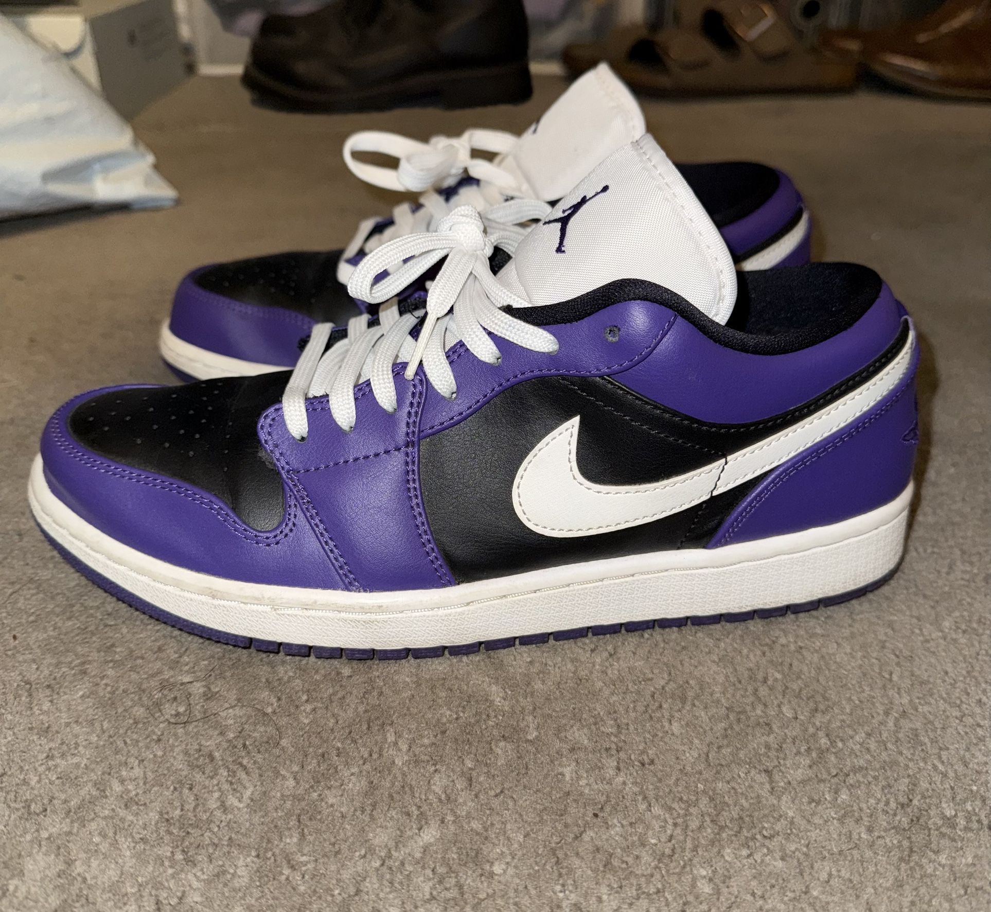 Air Jordan Low Court Purple Size Men