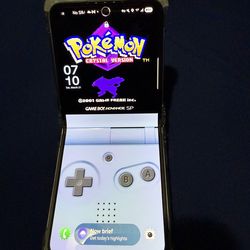 Galaxy flip 6 blue A&T