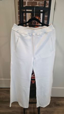Boot cut, lightweight, clean sweats.