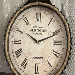 Mantle Rope Wall Clock