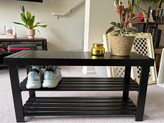Bench/shoe rack
