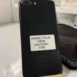 iPhone 7 Plus Unlocked 128gb