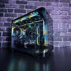 Gaming PC / Ryzen 5 3600 / RX 5700XT 8GB / RAM 32GB / SSD 1TB / Liquid Cooling