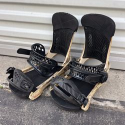 Burton Malavita Re:Flex snowboard bindings MEN'S LARGE