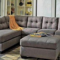 Sectional Sofa Set in Grey