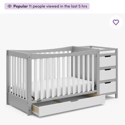 Graco Remi 4-in-1 Convertible Crib and Changer