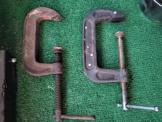 Pair of Heavy Duty C-Clamps