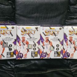 2024-25 Select Basketball Blaster Box! 4 Box Lot! New Sealed! Find Tiger & Crown Jewels Insert!