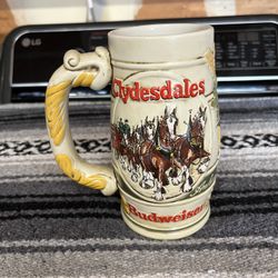 3 Budweiser Beer Steins