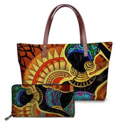 African luxury bag set