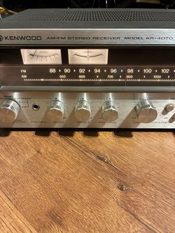 Vintage Kenwood KR 4070 Stereo Receiver
