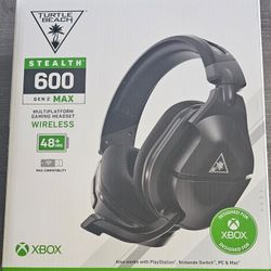 Turtle Beach Stealth 600 Gen 2 MAX For Xbox MultiPlatform Wireless Headset