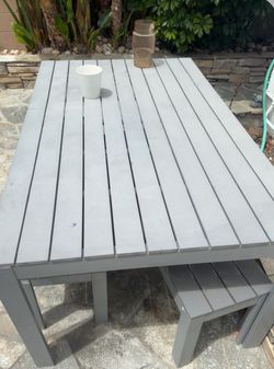 FREE - IKEA picnic table and benches