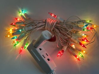 Loose Set UL Decorative Lighting String – 35 LED Multicolored Icicle Lights