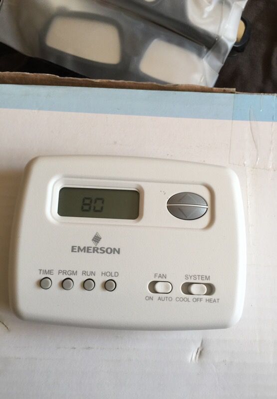Emerson programmable thermostat